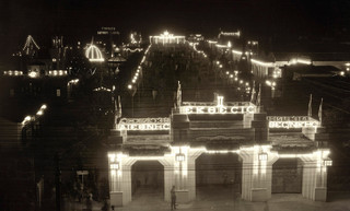  Νυχτερινή λήψη της ΔΕΘ του 1927
